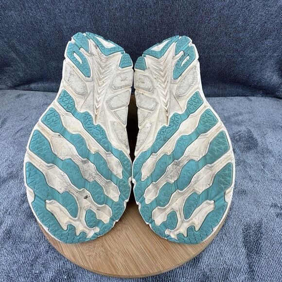 Hoka One Clifton 8 Shoes Womens Size 9.5 B Blue Running Training Comfort Sneaker - Picture 7 of 10